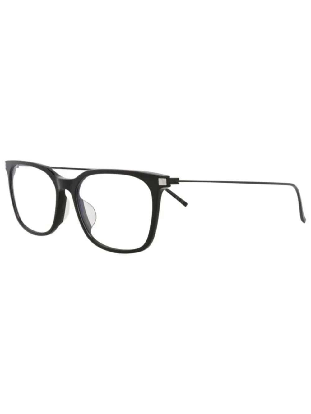 New Saint Laurent Women's Eyeglasses Square Rectangle Recycled Acetate Frame